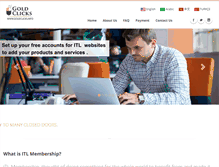 Tablet Screenshot of goldclicks.info